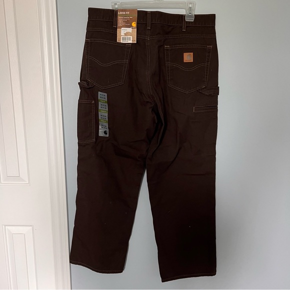 NWT Carhartt men’s Canvas Carpenter Jean - Picture 6 of 7